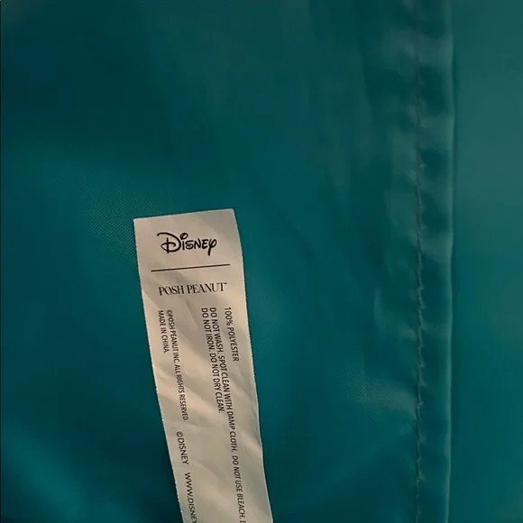 Posh Peanut Disney Princess Floral Blue Kids Backpack - Picture 8 of 12